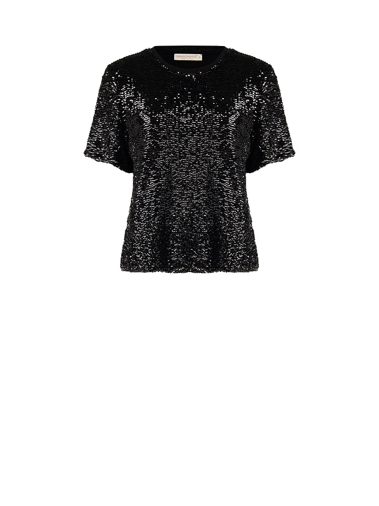 Sequin Front Top