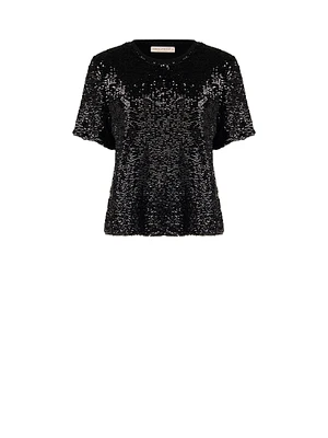 Sequin Front Top