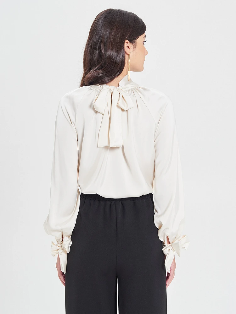 Mock Collar Blouse