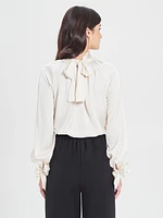 Mock Collar Blouse