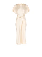 Midi Kimono Slip Dress