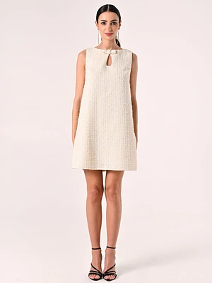 Bow Dress Tweed