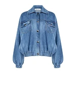 Bomber Denim Jacket