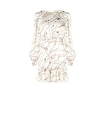 Belted A-line Dress