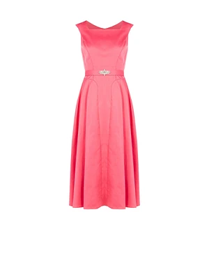 Belted Midi Dress
