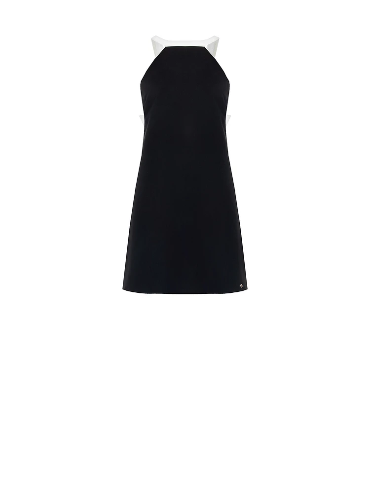 Two-toned Dress with Bow