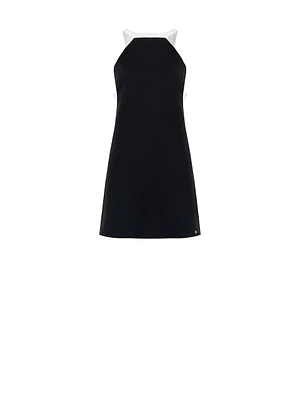 Two-toned Dress with Bow