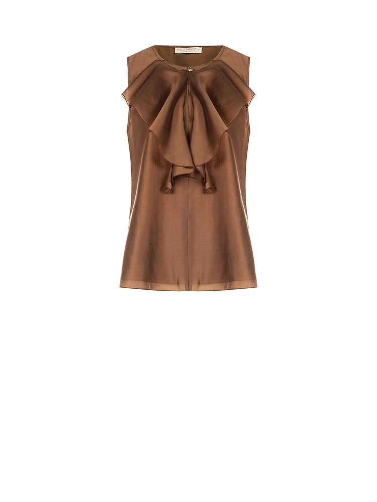 Ruffled Detail Blouse