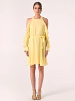 Yellow Flouncy Dress
