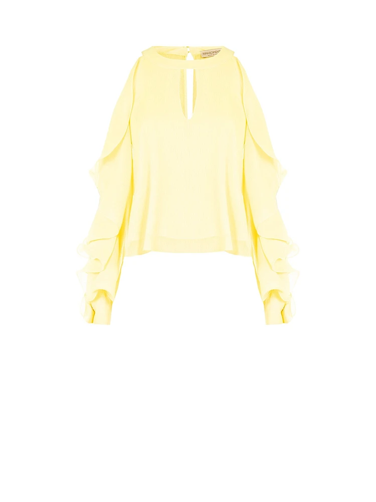 Blouse with Ruffles