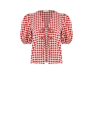 Ribbon Closure Top