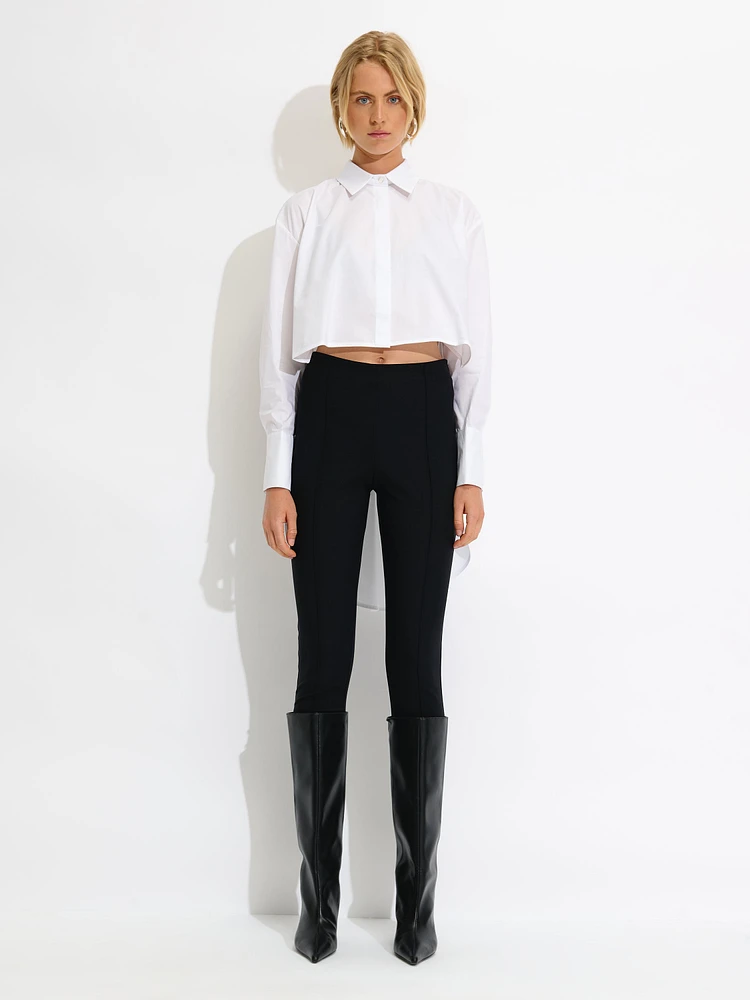 Asymmetrical Cotton Shirt