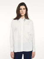 Rhinestone Detail Shirt
