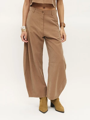 Pantalon ballon coupe décontractée