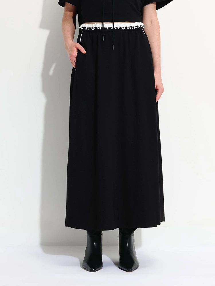 A-line Maxi Skirt