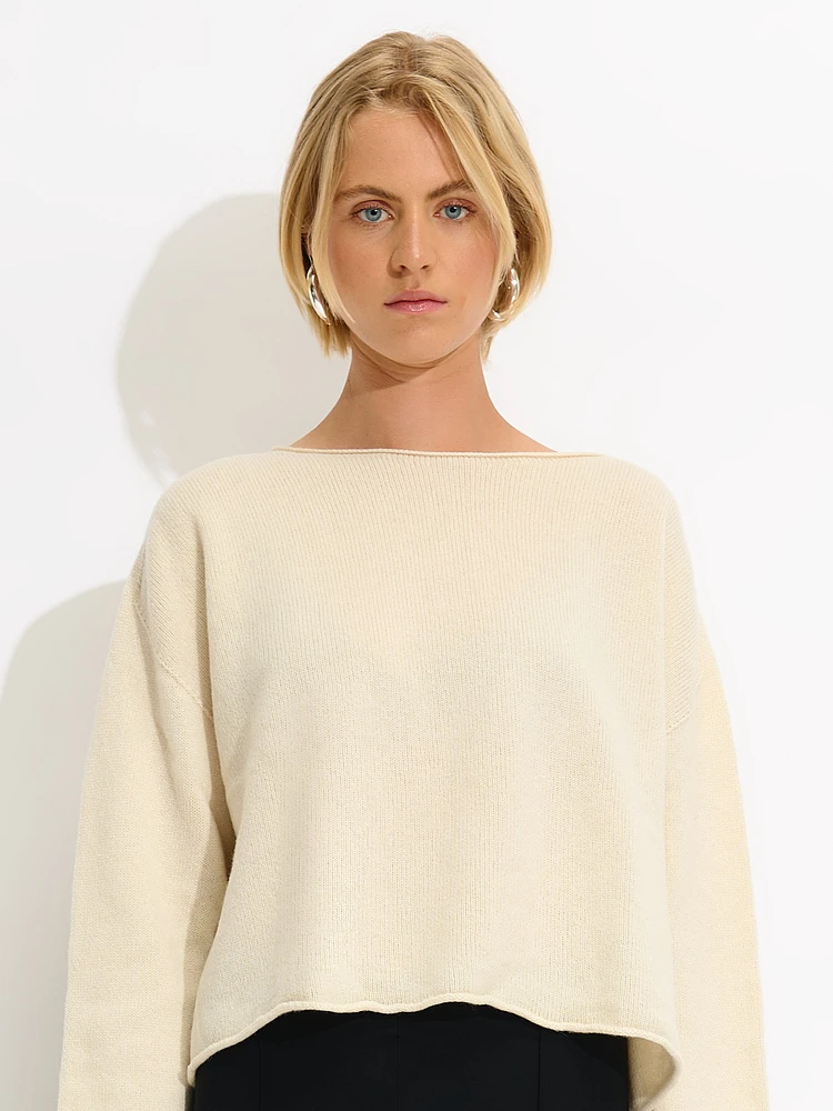 Cashmere Fine Knit Sweater