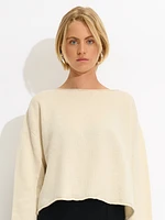 Pull en maille fine cachemire