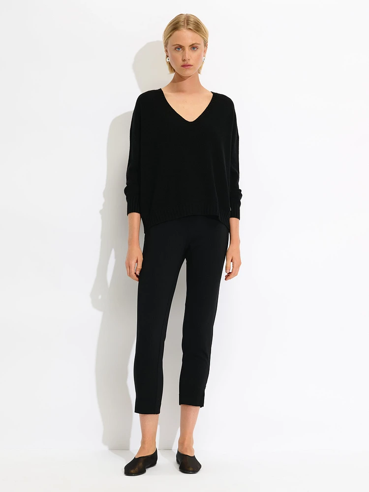 V-Neckline Sweater