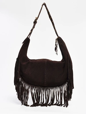 Hippie Fringe Tassle Cross-body Bag