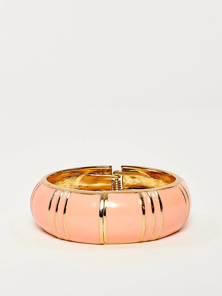 Large Costume Gold Bangle