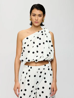 Polka Dot Balloon Top