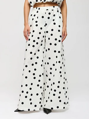 Pantalon à pois