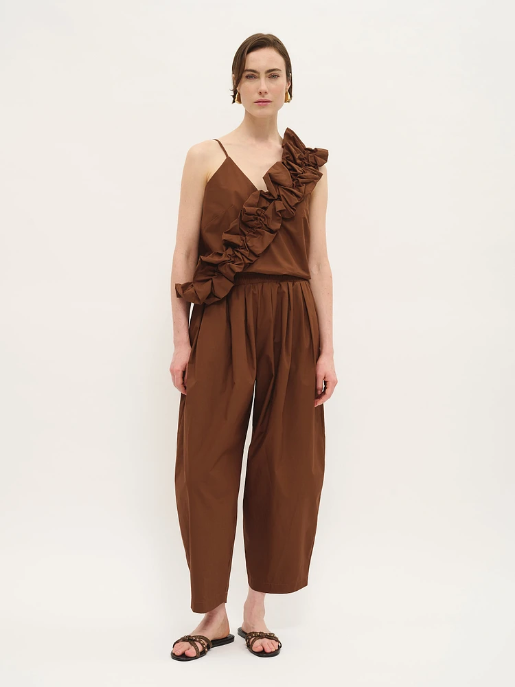 Wide-leg trousers