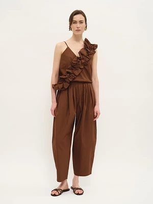Wide-leg trousers