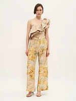Convertible Ruffled Bandeau Top