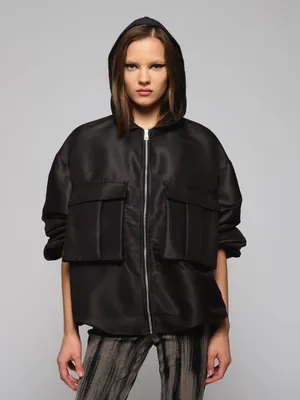 Cargo bomber jacket