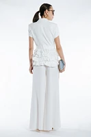 Jacket With Ruffles