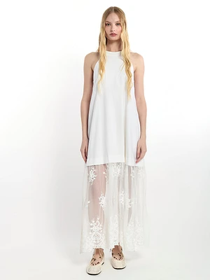 Sleeveless Long Dress