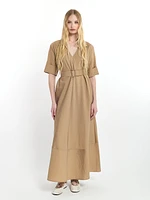 Long Striped Dress