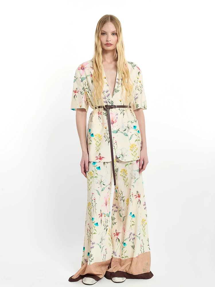Floral Blazer
