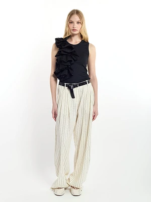 Ruffled Tank Top