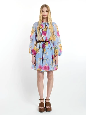Floral Short Dress