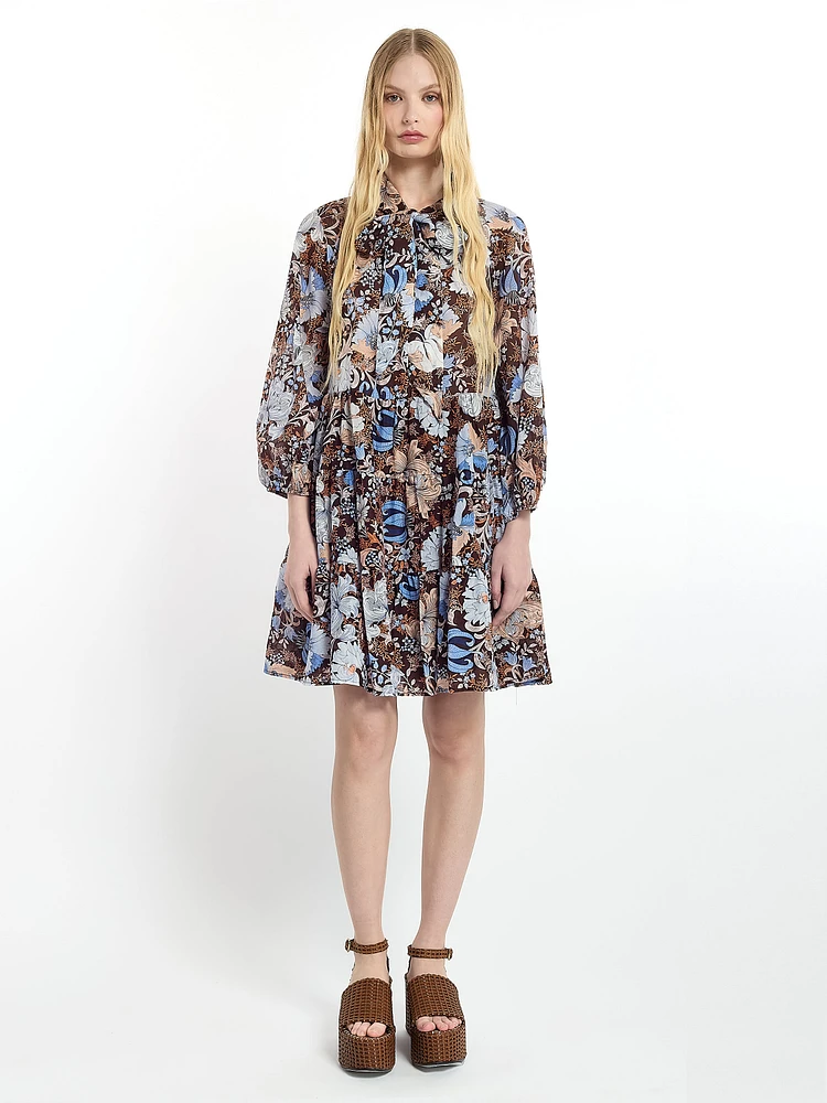 Short Paisley Dress