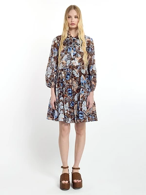 Short Paisley Dress