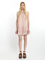 Distress Lace Dress