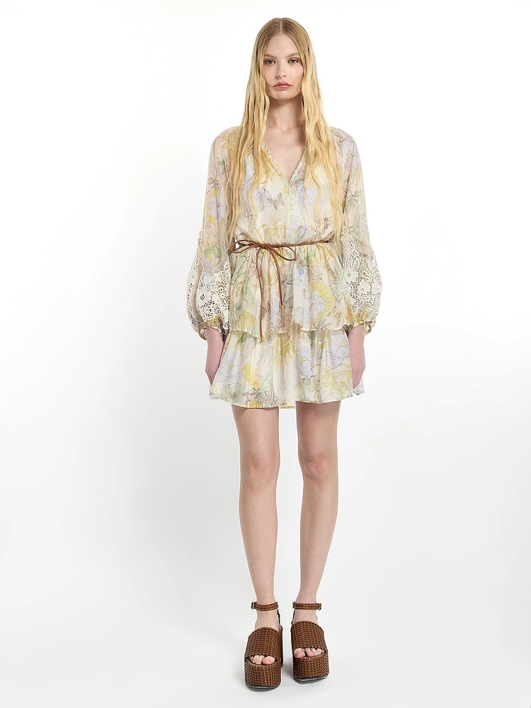 Short Floral Dress