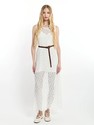 Crochet Midi Dress