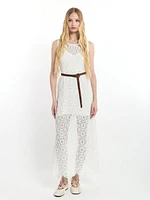 Crochet Midi Dress