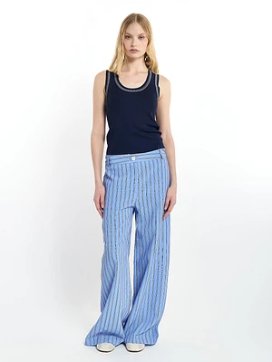 Striped Trousers