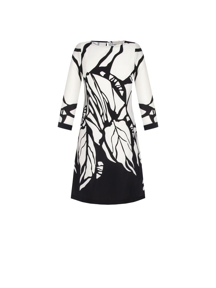 A-line Dress with Digital Print