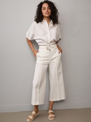 Belted culottes