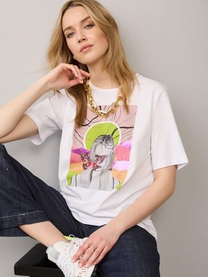 Colorful Graphic T-Shirt