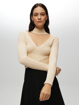 Cut Out Bandage Top