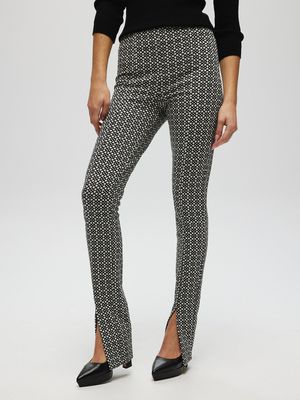 Diamond Print Trousers