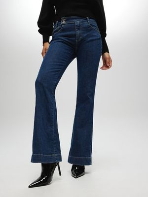 Flared Low Waist Jeans