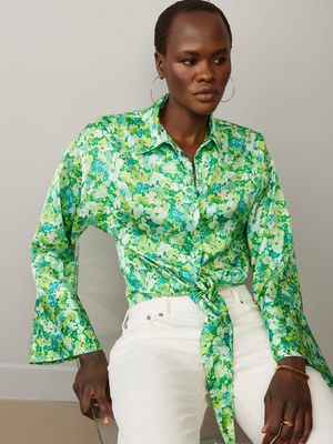 Floral blouse
